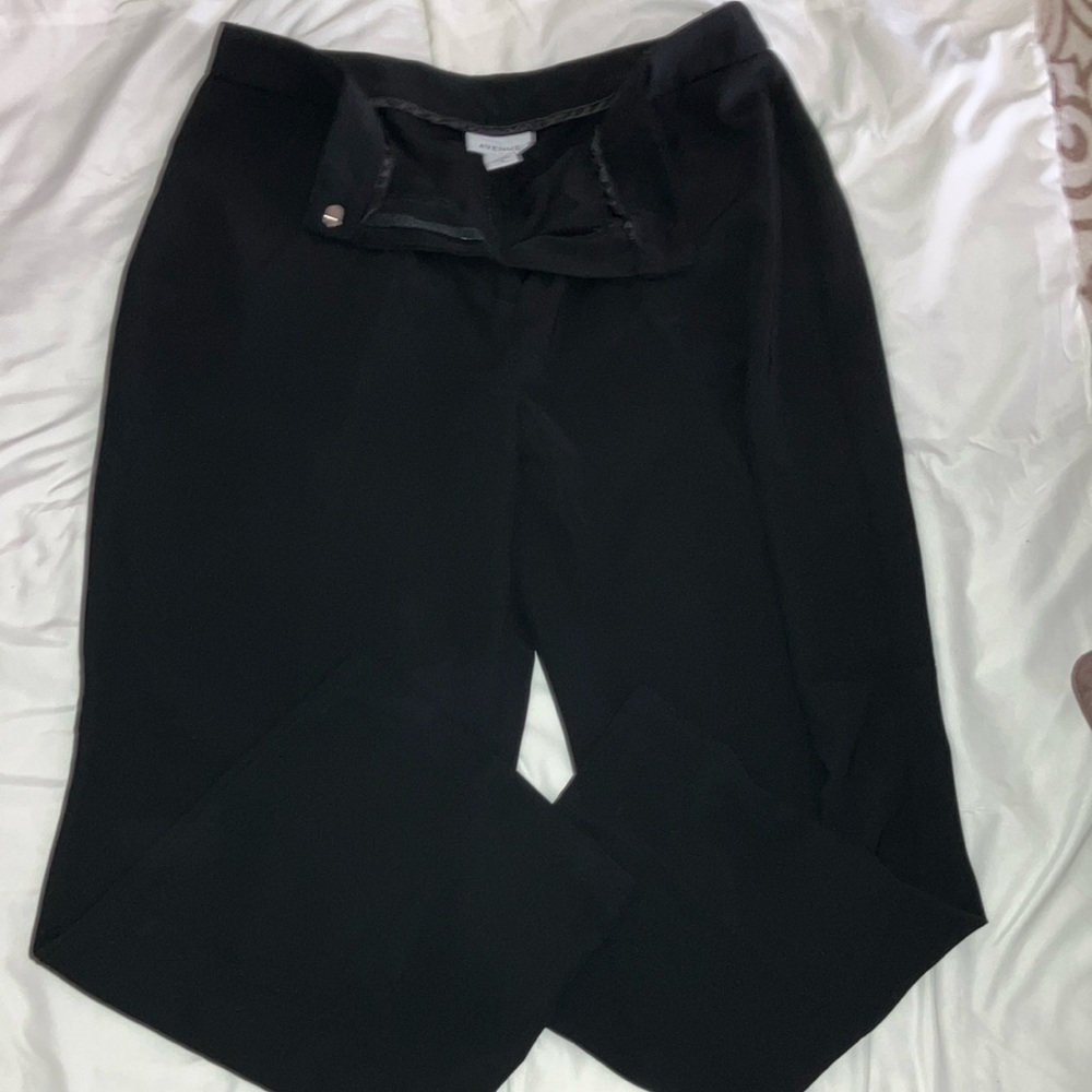 Avenue Classic Black Women's Trousers